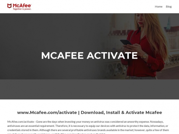 mcafee-activate.a4activate.co.uk
