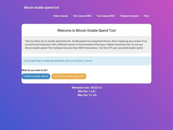 bitcoindoublespend.info